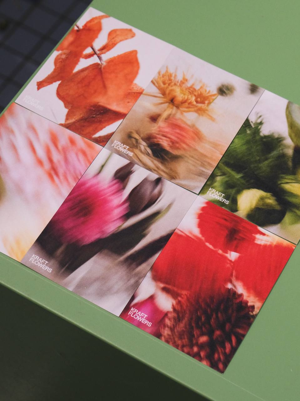 Открытки Au Pont Rouge х Kraft Flowers